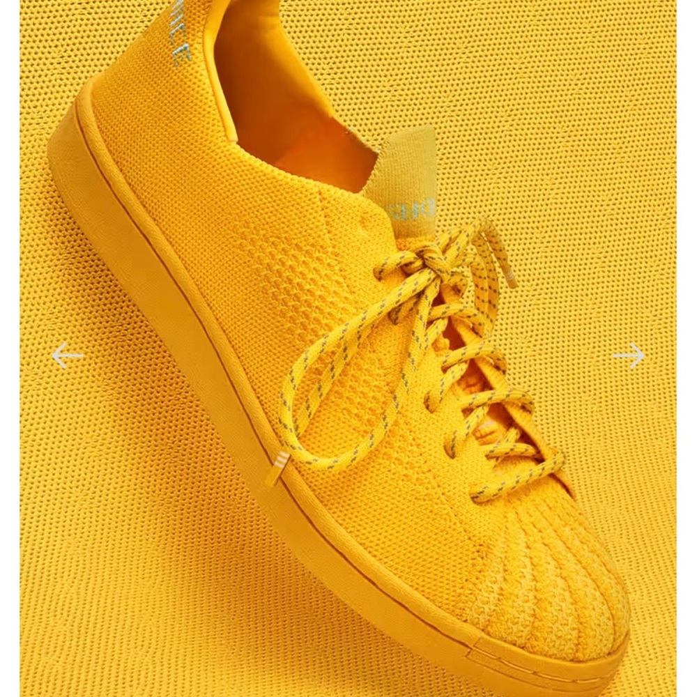 NWT Adidas PW Superstar Prime Knit Men's Trainers S42930 6.5 men/8 women